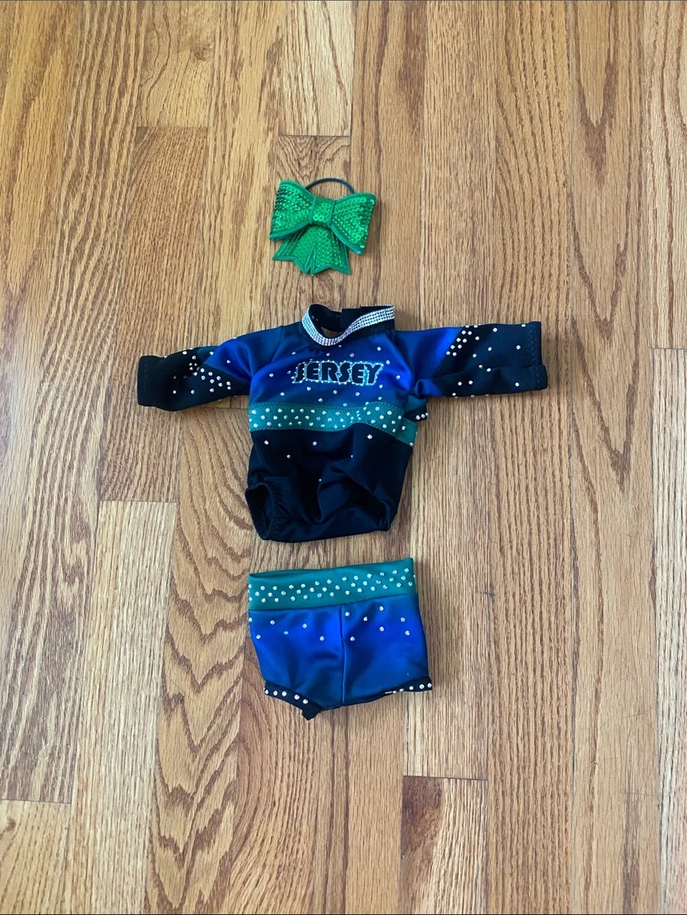18 inch doll cheer uniform